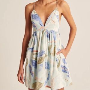 Babydoll V-Neck Dress